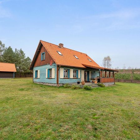 Lesny Dworek Sominy - Dom Z Sauna I Kominkiem Exteriör bild