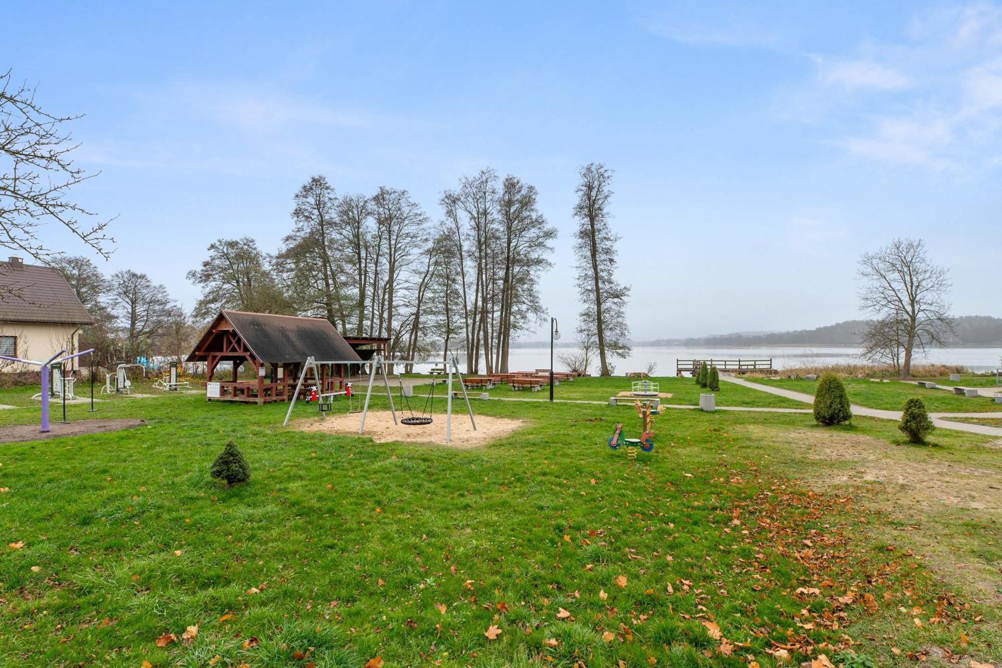 Lesny Dworek Sominy - Dom Z Sauna I Kominkiem Exteriör bild